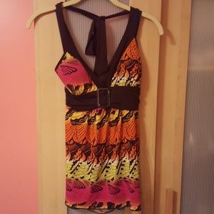 IZ BYER CALIFORNIA HALTER TOP